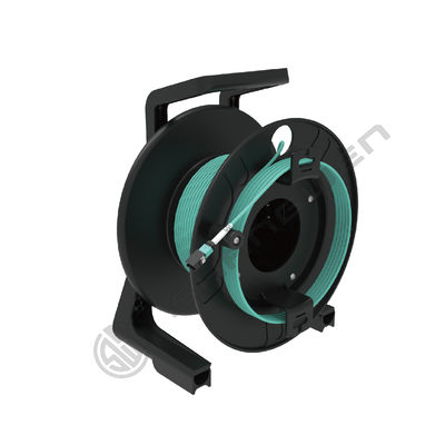 TPU Armored Jumper LC Detachable Armored 8K Fiber Optic HD MI 2.1 Active Optical Extension Cable  Drum for Media Servers