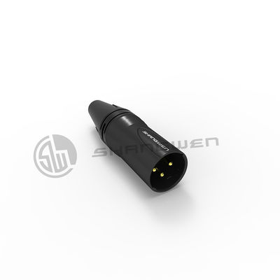 Sabit XLR Bağlantısı Korozyona dayanıklı 3 Pin Kablo Bağlantıları Elektrik