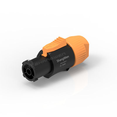 Su geçirmez Powercon Kadın fiş bağlantısı IP65 3 Işınlayıcı 20A 250V