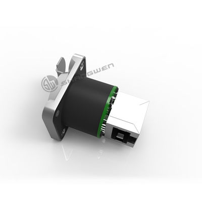 Sesli Ethernet Şasi Bağlantısı Elektrikli Rj45 8 Pin Bağlantısı