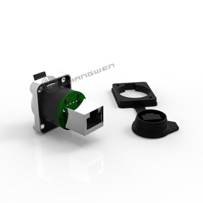 Ethernet 8 Pin Su geçirmez Bağlantı Soket Kadın Bağlantı Rj45