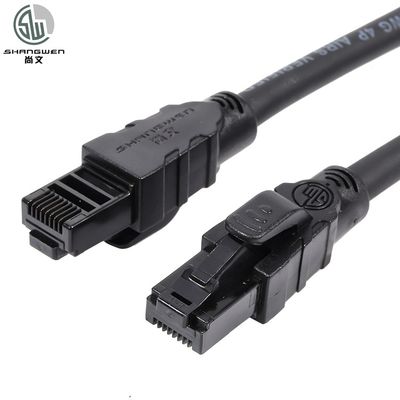 24AWG 26AWG 28AWG Ethernet Patch Kablosu Cat6 Cat6a UTP Kablosu Bilgisayar Ağı