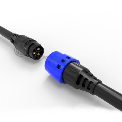 IP67 Güç Bağlayıcısı 3 Pin Erkek Fiş Bağlayıcısı M19 Serisi