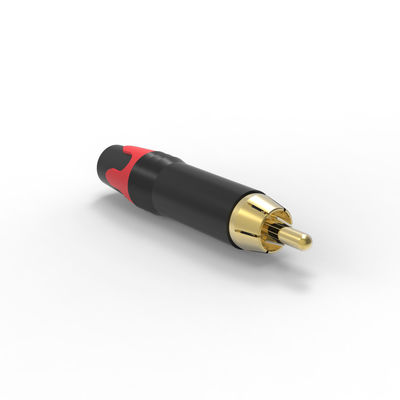 50V 16A RCA Ses Bağlantısı Metal RCA Erkek Bağlantısı Su geçirmez