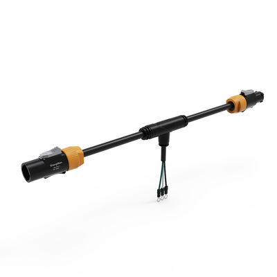 T-Line PVC yalıtılmış özel güç kabloları 20A 250V 3 kanallı bölücü güç kablosu