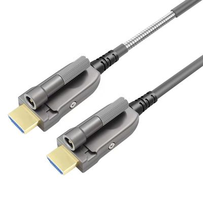 Alman Silikon Hat Çip HDMI2.0 HD Kablo 4K 60Hz Zırhlı Optik Elyaf Uzunluğu 1m/2m/3m/5m
