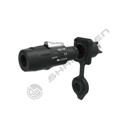 Su geçirmez Powercon Kadın fiş bağlantısı IP65 3 Işınlayıcı 20A 250V
