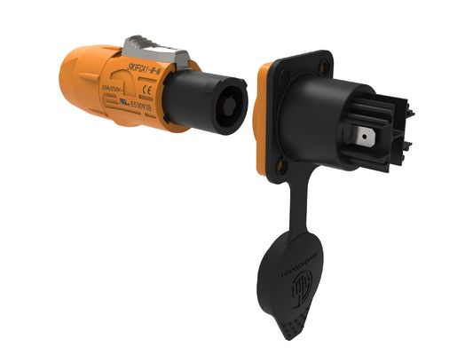 Powercon Dış Su geçirmez Güç Bağlantısı 250V 20A 3 iletken