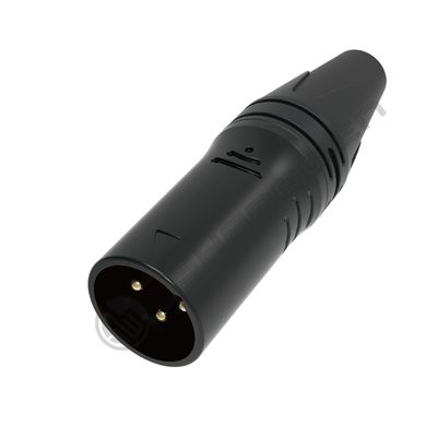 Özel Logo Dış Su geçirmez 3 Pin XLR Erkek Bağlantı 7.5A Güç Ses Video Kadın Soket