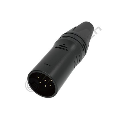 6-Pin XLR Ses Video Bağlantıları IP40 Koruma Sınıfı ile Kalıcı İçeride XLR Bağlantıları