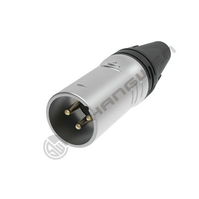 16A Kablo XLR Bağlantısı 3 Pin Su geçirmez Ip65 Kadın Fiş Dışarıda TOP 3-Pin XLR Bağlantısı Dışarıda IP65