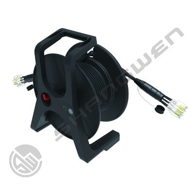 PVC Ceket 4 6 8 CH TPU Zırhlı Jumper LC-LC FC SC ST Multimode Fiber Optic CL3 Ağ Kablosu çekirdekleri OM2 Fiber Kategori