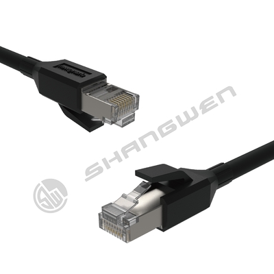 Kedi 7 SFTP Korumalı 10Gbps 600MHz Ethernet RJ45 Ağ 4 çift CE UL Çoklu Bakır %100 Oksijensiz Bakır RJ45 Cat7 Kablo