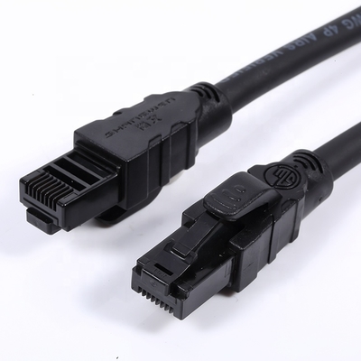 Cat5E Yuvarlak UTP 24AWG UTP Yumuşak 4 çift CE UL Çoklu Bakır Bükümlü %100 Oksijensiz Bakır Yama Kablosu Ethernet Kablosu Cat5E Kablo