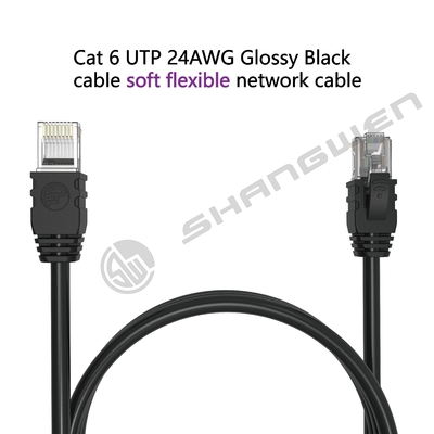 Cat6 24AWG UTP Cable Patch Cord Copper Cross PVC Jacket 4pair CE UL Multiple Copper Twist 100% Oxygen-free Copper Cat6