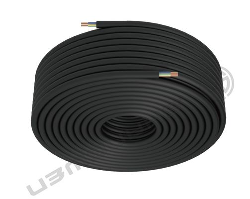 3*4mm² 300/500V  VDE Bare Copper Core Cable H05RR-F 3 Core Power Cable 4mm Electric Cable 300/500 Voltage Ratin Rubber Cable