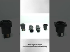 Dışarıdaki Powercon konektörü Su geçirmez Erkek Kadın fiş konektörü