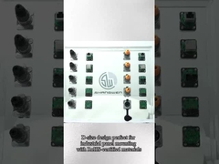 Tek Satır Panel Mount Ethernet Soket Su geçirmez IP68 RJ45 Bağlantısı