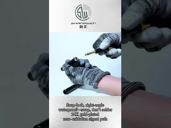 Ses 6,35 mm Jack Plug Erkek Bağlantı Elektrik 250V Güç