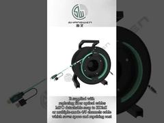 Zırhlı 4K/8K OM4 saf fiber optik kablo