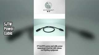 SJTW Güç Kablosu 16AWG 300V Dış Mekan Kablosu